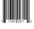 Barcode Image for UPC code 711381023112