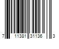 Barcode Image for UPC code 711381311363