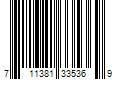 Barcode Image for UPC code 711381335369