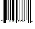 Barcode Image for UPC code 711381336854