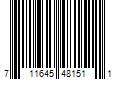 Barcode Image for UPC code 711645481511