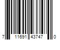 Barcode Image for UPC code 711691437470