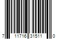 Barcode Image for UPC code 711716315110