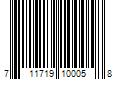 Barcode Image for UPC code 711719100058