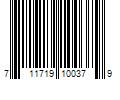 Barcode Image for UPC code 711719100379