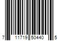 Barcode Image for UPC code 711719504405