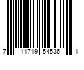 Barcode Image for UPC code 711719545361