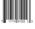 Barcode Image for UPC code 711719810223