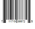 Barcode Image for UPC code 711719866725