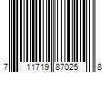 Barcode Image for UPC code 711719870258