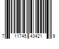 Barcode Image for UPC code 711745434219