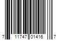 Barcode Image for UPC code 711747014167