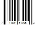 Barcode Image for UPC code 711841619053