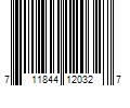 Barcode Image for UPC code 711844120327