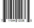 Barcode Image for UPC code 711844120365