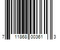 Barcode Image for UPC code 711868003613. Product Name: Cricket Wireless Prepaid Cricket Wireless 3-in-1 SIM Card Kit