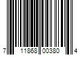 Barcode Image for UPC code 711868003804