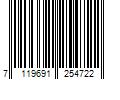 Barcode Image for UPC code 7119691254722