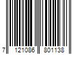 Barcode Image for UPC code 7121086801138