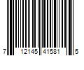 Barcode Image for UPC code 712145415815