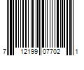 Barcode Image for UPC code 712199077021