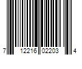 Barcode Image for UPC code 712216022034