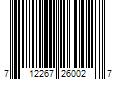 Barcode Image for UPC code 712267260027