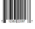 Barcode Image for UPC code 712353220577