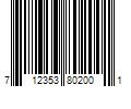 Barcode Image for UPC code 712353802001