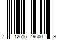 Barcode Image for UPC code 712615496009