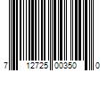 Barcode Image for UPC code 712725003500