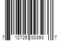 Barcode Image for UPC code 712725003937