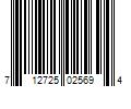 Barcode Image for UPC code 712725025694