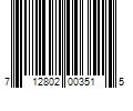 Barcode Image for UPC code 712802003515