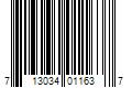 Barcode Image for UPC code 713034011637