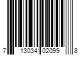 Barcode Image for UPC code 713034020998