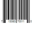 Barcode Image for UPC code 713080700110