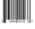 Barcode Image for UPC code 713444001037