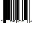 Barcode Image for UPC code 713548063504