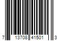 Barcode Image for UPC code 713708415013