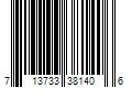 Barcode Image for UPC code 713733381406