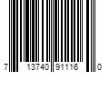 Barcode Image for UPC code 713740911160