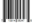 Barcode Image for UPC code 713814053475