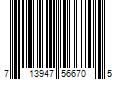 Barcode Image for UPC code 713947566705