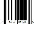 Barcode Image for UPC code 714043011205