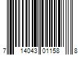 Barcode Image for UPC code 714043011588