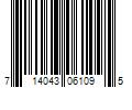 Barcode Image for UPC code 714043061095