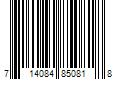 Barcode Image for UPC code 714084850818