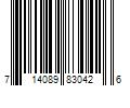 Barcode Image for UPC code 714089830426