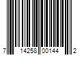 Barcode Image for UPC code 714258001442